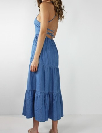 Rochie midi Only, albastru