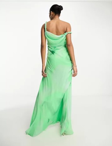 Rochie maxi ASOS, verde