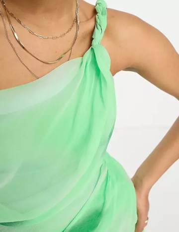 Rochie maxi ASOS, verde