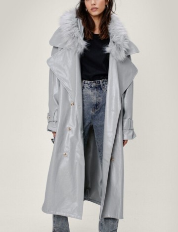 Trench NASTY GAL, gri