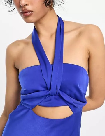 Rochie maxi ASOS, albastru