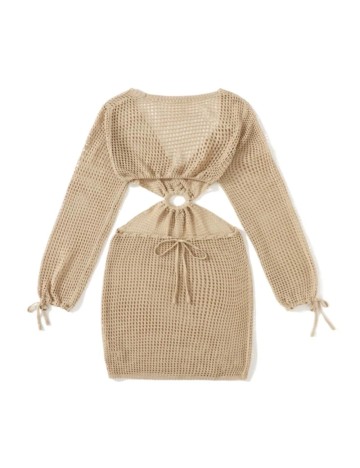 Rochie de plajă Shein, bej