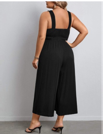 Salopetă lungă Shein Curve+, negru