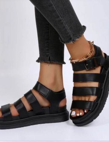 Sandale Shein, negru