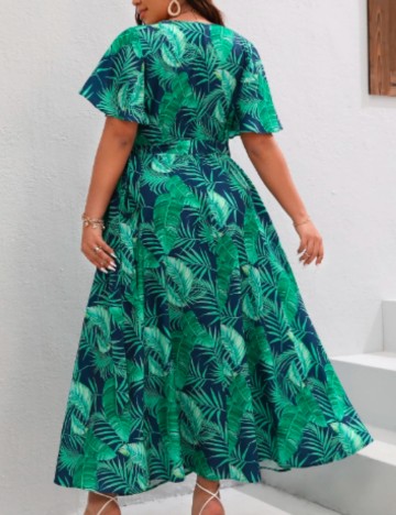 Rochie maxi Shein, mix culori