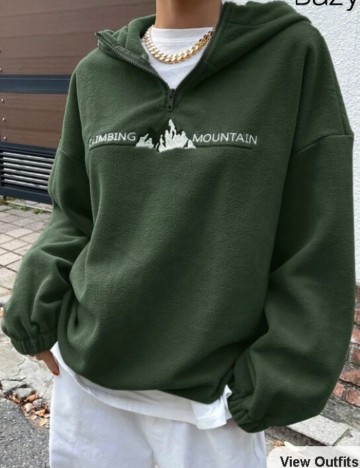 Hanorac Shein, verde