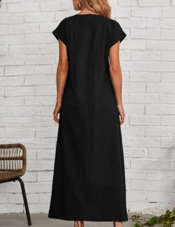 Rochie maxi Emery Rose by Shein, negru