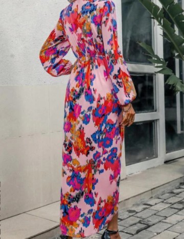 Rochie maxi Shein, mix culori