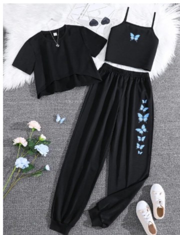 Set Shein, negru