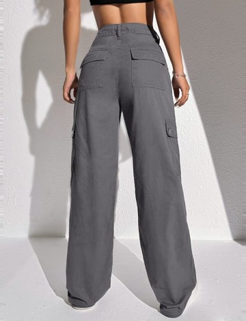 Pantaloni Shein, gri