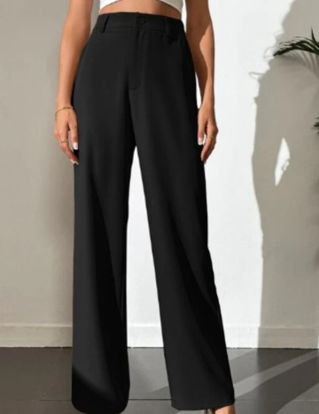 Pantaloni Office Shein, negru