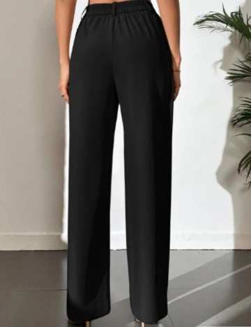 Pantaloni Office Shein, negru