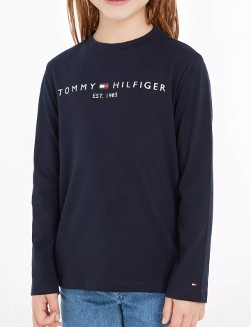 Bluză Tommy Hilfiger, albastru
