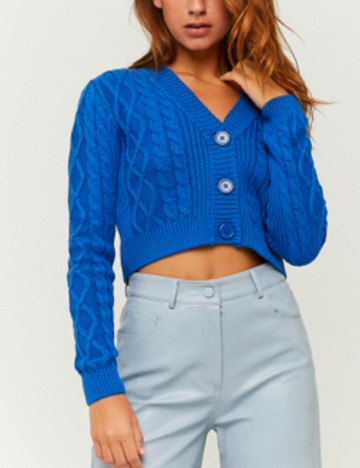 Cardigan TALLY WEIJL, albastru