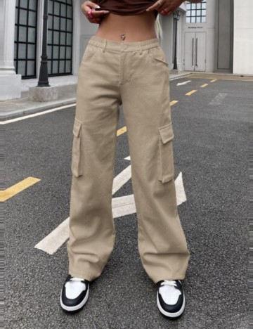 Jeans Shein, bej