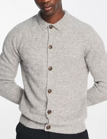 Cardigan ASOS, gri