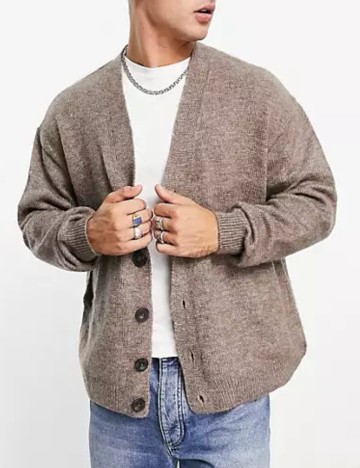 Cardigan ASOS, maro