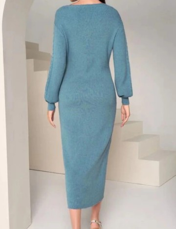 Rochie midi Shein, albastru