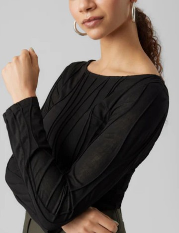 Bluză AWARE by VERO MODA, negru