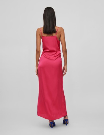 Rochie maxi Vila, roz