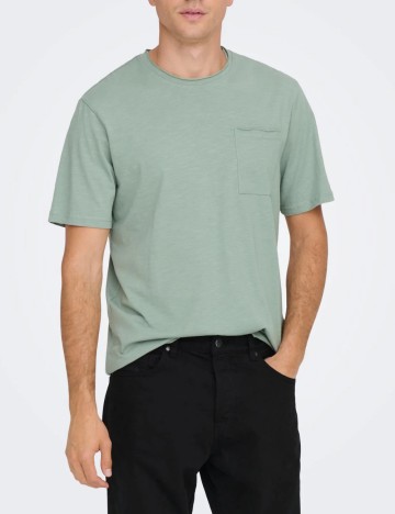 Tricou Only & Sons, verde
