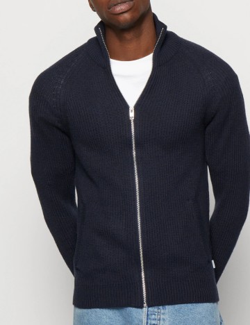 Cardigan Jack & Jones, bleumarin