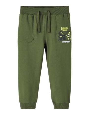 Pantaloni de trening Name It, verde
