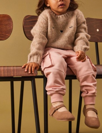Pantaloni de trening Name It, roz