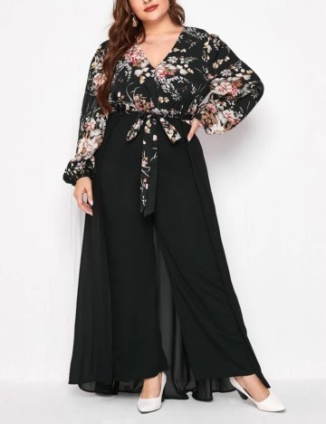 Salopetă lungă Shein Curve+, mix culori