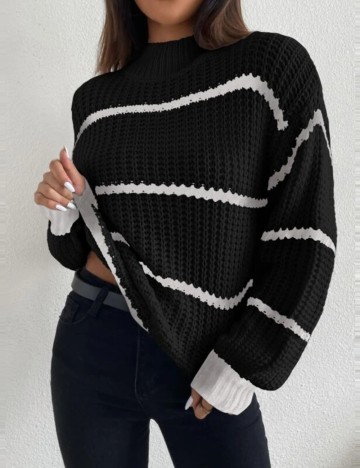 Pulover Shein, negru