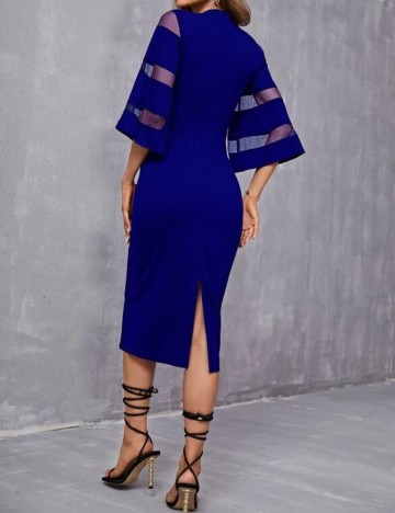 Rochie midi Shein, bleumarin