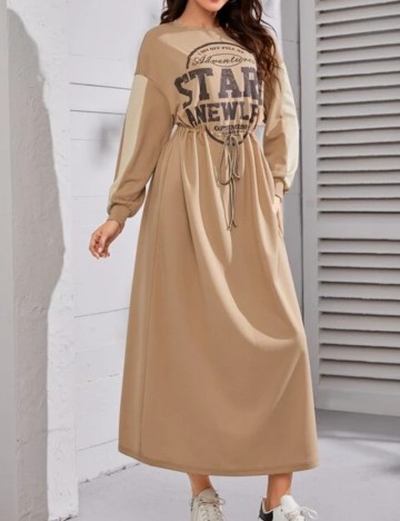 Rochie maxi Shein, maro