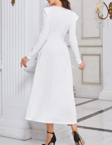 Rochie midi Shein, alb