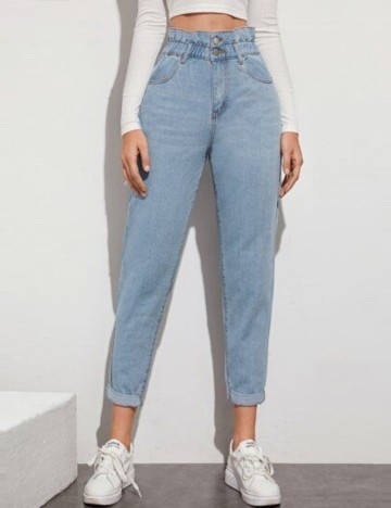 Jeans Shein, albastru