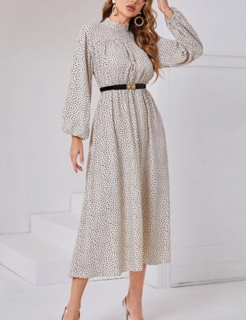 Rochie midi Shein, crem