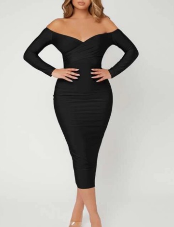 Rochie midi Shein, negru