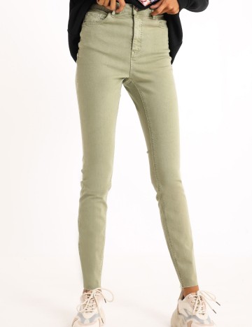 Jeans Pimkie, verde deschis