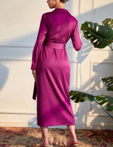 Rochie midi Shein, roz
