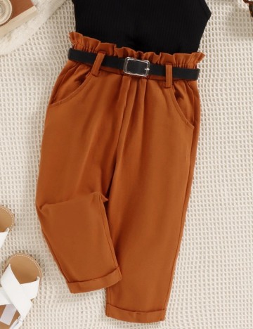 Pantaloni Shein, cărămiziu