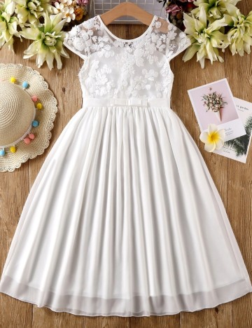 Rochie de ocazie Shein, alb