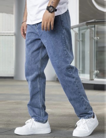 Jeans Shein, albastru