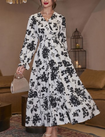 Rochie midi Shein, mix culori