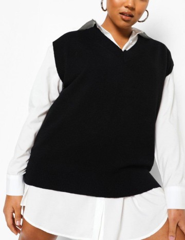 Vestă Boohoo, negru