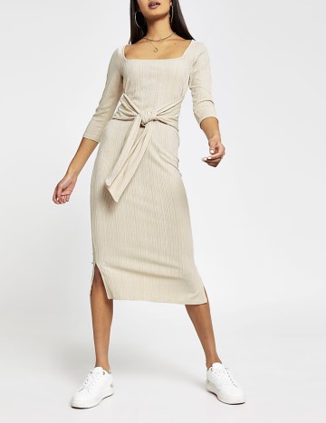 Rochie midi River Island, bej