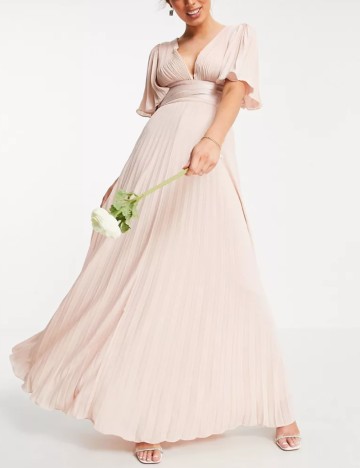 Rochie maxi ASOS, roz