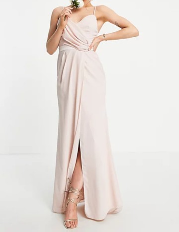 Rochie maxi ASOS, roz