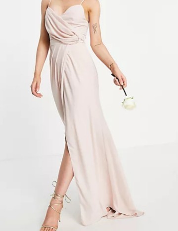 Rochie maxi ASOS, roz
