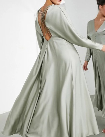 Rochie maxi ASOS, verde