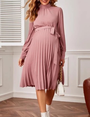 Rochie midi Shein, roz