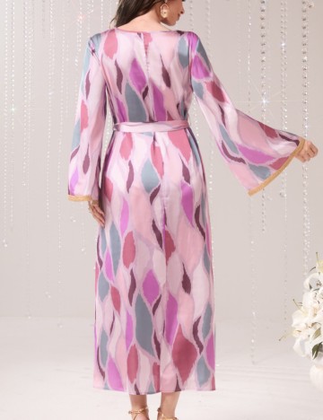 Rochie midi Shein, mix culori